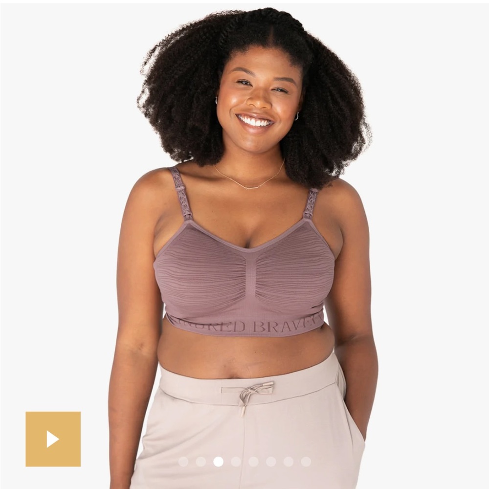 Kindred Bravely Sublime hands-free pumping and nursing bra in twilight